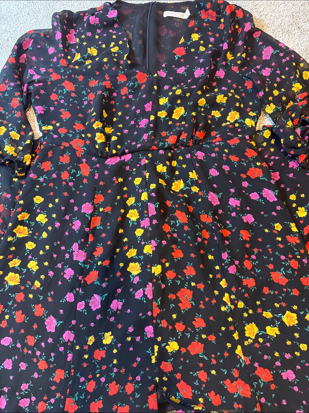 Eva Mendes for New York & Company Floral Dress